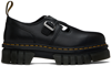 DR. MARTENS' BLACK AUDRICK PLATFORM LOAFERS