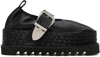 TOGA BLACK PLATFORM ESPADRILLES