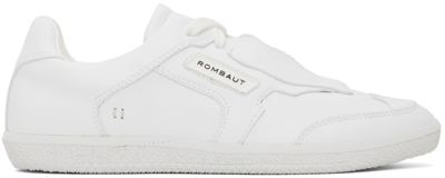 Rombaut White Atmoz Sneakers In White Future Leather