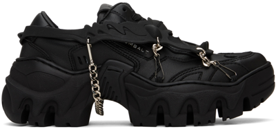 Rombaut Black Boccaccio Ii Harness Trainers In Black Beyond Leather