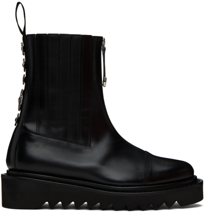 Toga Virilis Ssense Exclusive Black Chelsea Boots