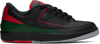 NIKE BLACK AIR JORDAN 2 LOW ORIGINS SNEAKERS