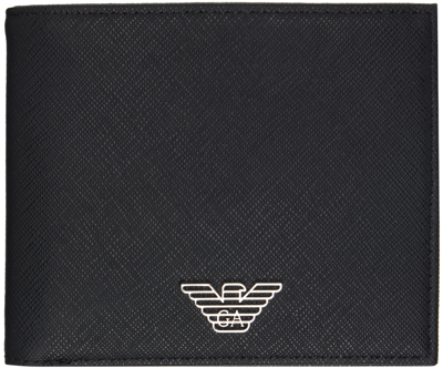 Emporio Armani Black Logo Wallet