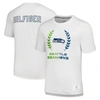 TOMMY HILFIGER TOMMY HILFIGER WHITE SEATTLE SEAHAWKS MILES T-SHIRT