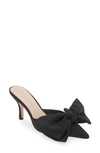 LOEFFLER RANDALL MARGOT KNOTTED BOW POINTED TOE MULE