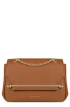 STRATHBERRY MINI SOFT LEATHER EAST/WEST SHOULDER BAG