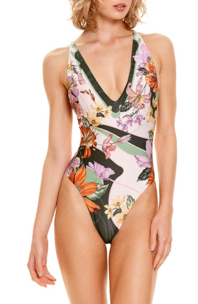 Agua Bendita Aloe Vitreo One Piece Swimsuit In Multi