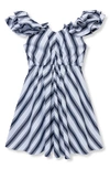 HABITUAL KIDS' STRIPE RUFFLE SUNDRESS