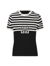 GIVENCHY GIVENCHY 4G MOTIF STRIPED T