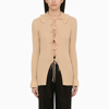 BY MALENE BIRGER BY MALENE BIRGER DEVORA BEIGE KNITTED CARDIGAN