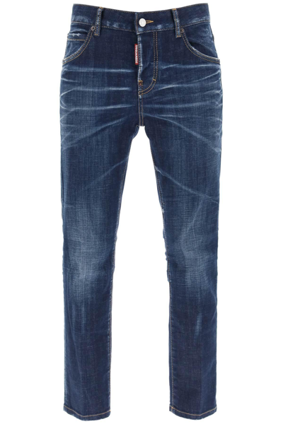 DSQUARED2 DSQUARED2 DARK CLEAN WASH COOL GIRL JEANS
