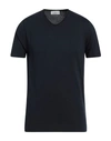 Bellwood Man T-shirt Midnight Blue Size 44 Cotton