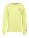 Gcds Man T-shirt Yellow Size Xl Cotton In Yellow