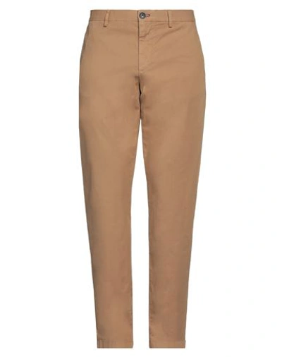 Ps By Paul Smith Ps Paul Smith Man Pants Camel Size 34 Cotton, Elastane In Beige