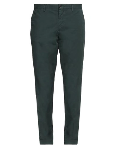 Ps By Paul Smith Ps Paul Smith Man Pants Green Size 33 Cotton, Elastane