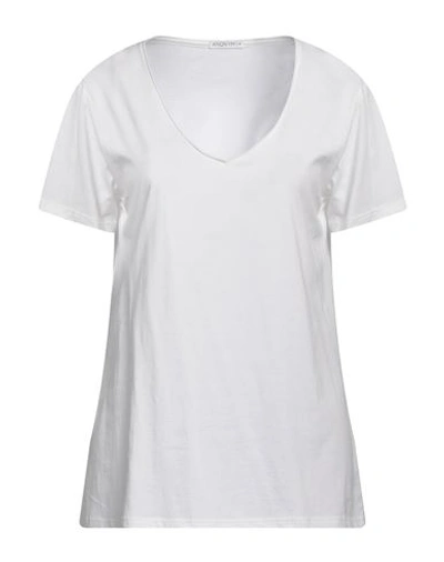 Anonym Apparel Woman T-shirt White Size Xl Cotton