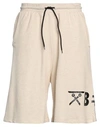 Berna Man Shorts & Bermuda Shorts Beige Size 3 Cotton