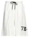 Berna Man Shorts & Bermuda Shorts White Size 3 Cotton