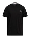 Malo Sport Man T-shirt Black Size Xxl Cotton