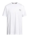 Malo Sport Man T-shirt White Size Xxl Cotton In White