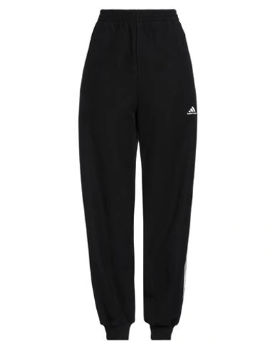 Balenciaga X Adidas Woman Pants Black Size S Cotton, Polyester