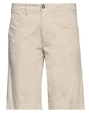 40weft Man Shorts & Bermuda Shorts Beige Size 30 Cotton