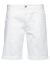 40weft Man Shorts & Bermuda Shorts White Size 30 Cotton