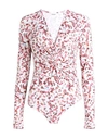 Isabel Marant Étoile Marant Étoile Woman Bodysuit Garnet Size 10 Viscose, Elastane In Red