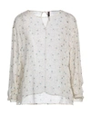 Manila Grace Woman Top Ivory Size 8 Viscose In White