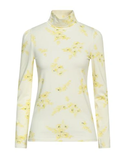 Dorothee Schumacher Woman T-shirt Light Yellow Size 1 Polyamide, Elastane