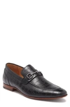 CURATORE CURATORE SOVANA CROC EMBOSSED LEATHER BIT LOAFER