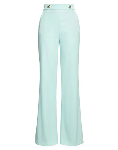 Pinko Woman Pants Light Green Size 10 Polyester, Elastane