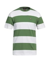 Colmar Man T-shirt Green Size S Cotton, Elastane