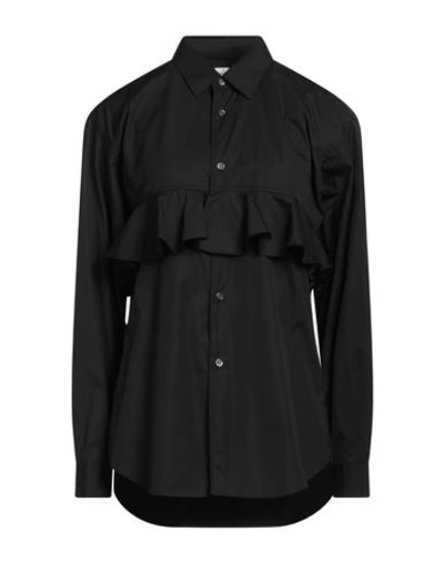 Comme Des Garçons Shirt Woman Shirt Black Size M Cotton