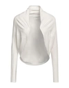 Vicolo Woman Shrug White Size Onesize Viscose, Polyester In White