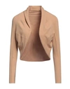 Vicolo Woman Shrug Beige Size Onesize Viscose, Polyester
