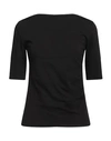 Snobby Sheep Woman T-shirt Black Size 12 Cotton, Elastane