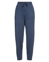 Massimo Alba Woman Pants Navy Size Xxl Cotton, Cashmere In Navy Blue