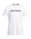Malo Sport Man T-shirt White Size Xl Cotton