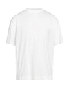 Cruciani Man T-shirt White Size 42 Cotton, Elastane