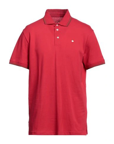 Canadiens Man Polo Shirt Tomato Red Size Xl Cotton