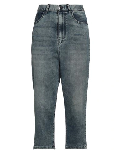 My Twin Twinset Woman Jeans Blue Size 28 Cotton, Elastomultiester, Elastane