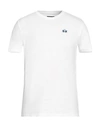 La Martina Man T-shirt White Size Xxl Cotton In White