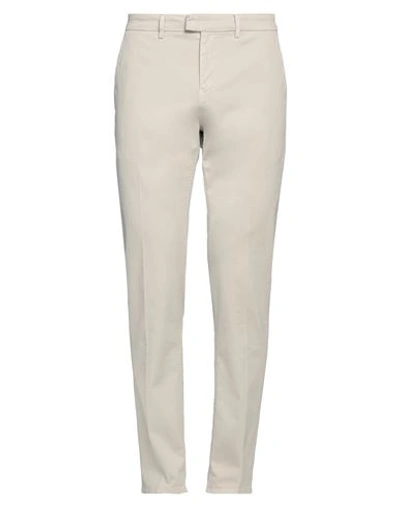 Dondup Man Pants Beige Size 34 Cotton, Elastane