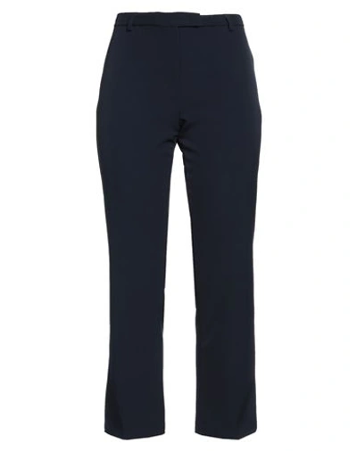 Compagnia Italiana Woman Pants Navy Blue Size 8 Polyester, Elastane