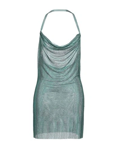 Giuseppe Di Morabito Woman Mini Dress Turquoise Size 6 Polyamide, Elastane In Blue