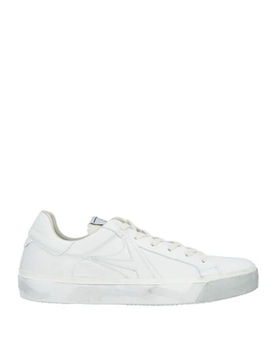 Archivio,22 Man Sneakers Off White Size 12 Soft Leather, Textile Fibers
