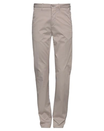Dunhill Man Pants Dove Grey Size 40 Cotton, Elastane
