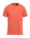 C.P. COMPANY C. P. COMPANY MAN T-SHIRT ORANGE SIZE XS COTTON