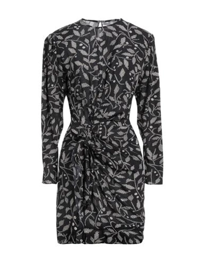 Marant Etoile Marant Étoile Woman Mini Dress Black Size 10 Viscose